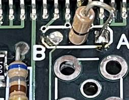 A close-up of a circuit board
Description automatically generated